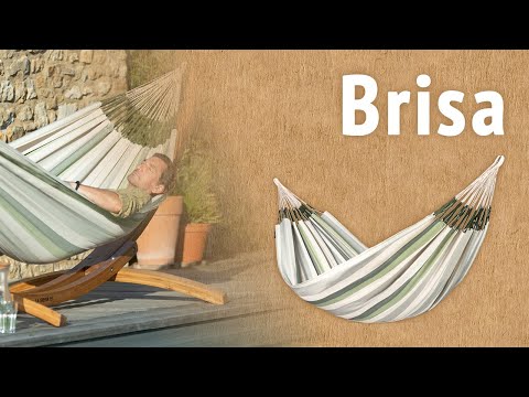 LA SIESTA Brisa classic swing hammock, double (160 cm width). Stand optional.