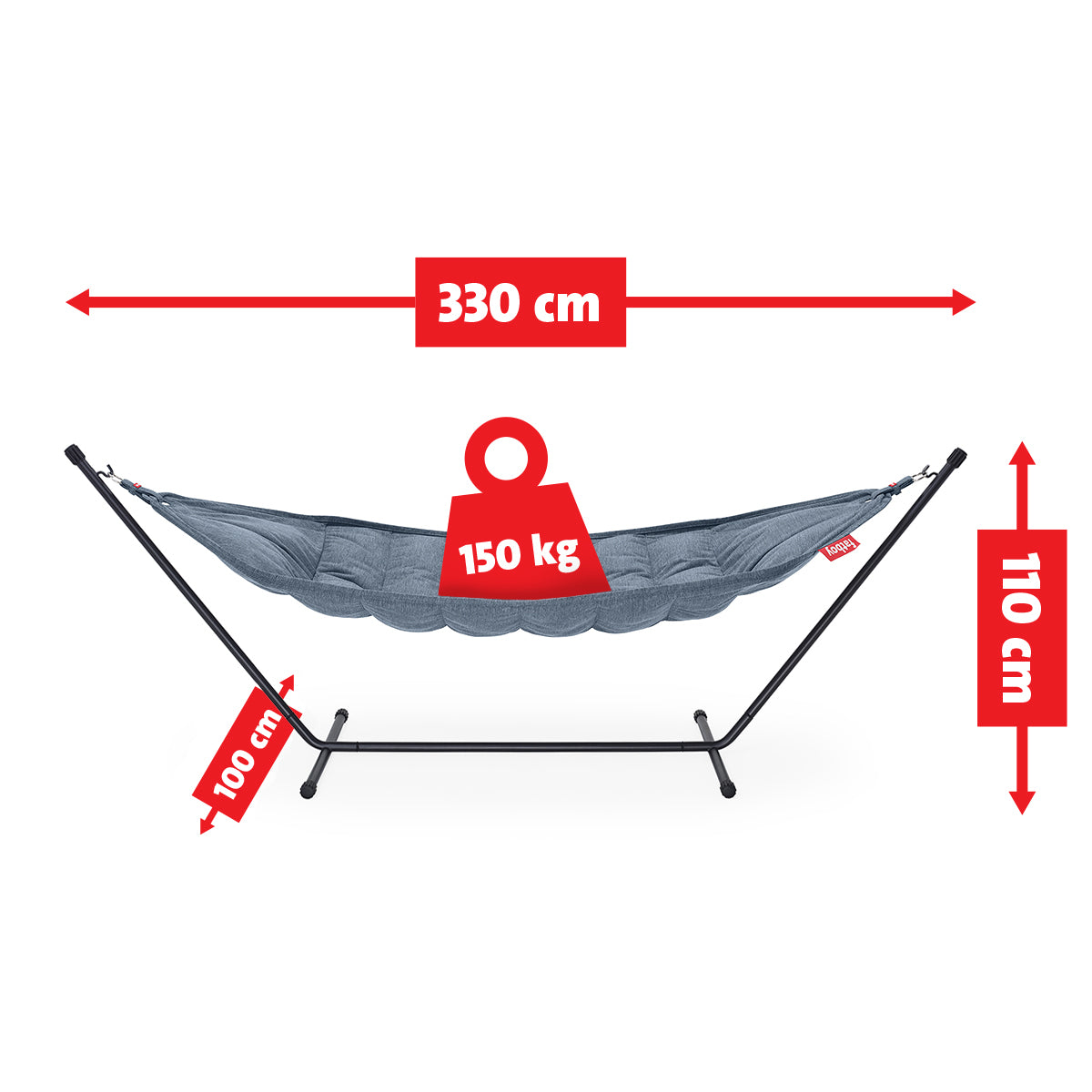Fatboy Hammock Fabric - Storm Blue
