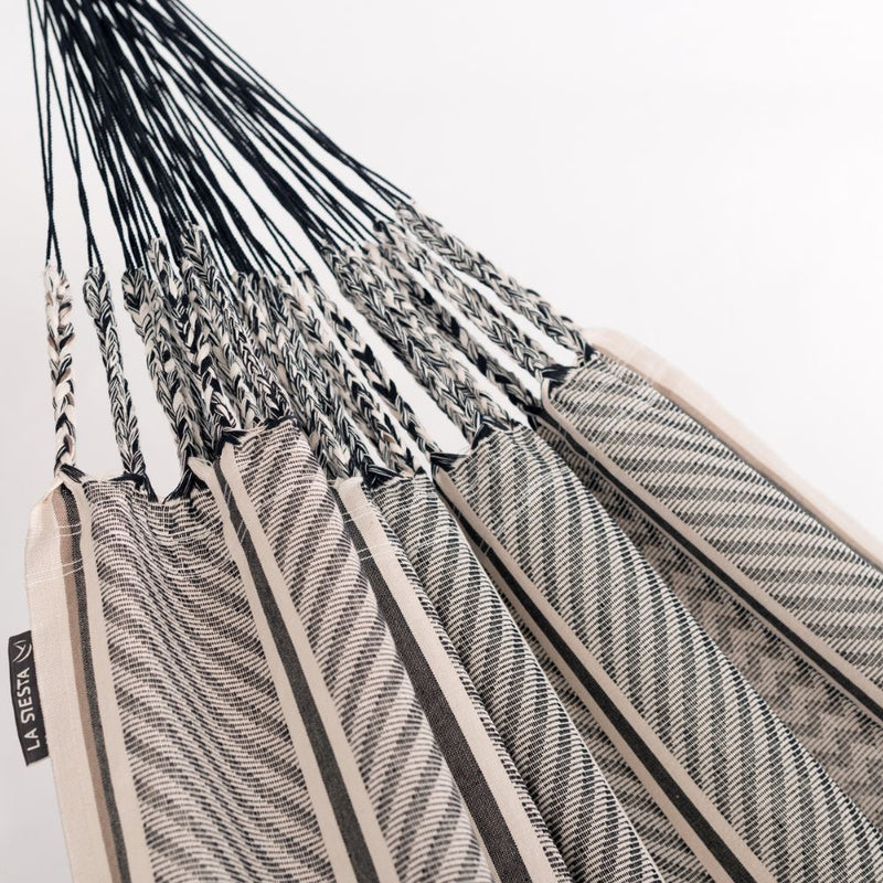 LA SIESTA Flora Organic cotton classic swing hammock, double (160 cm width). Stand optional.