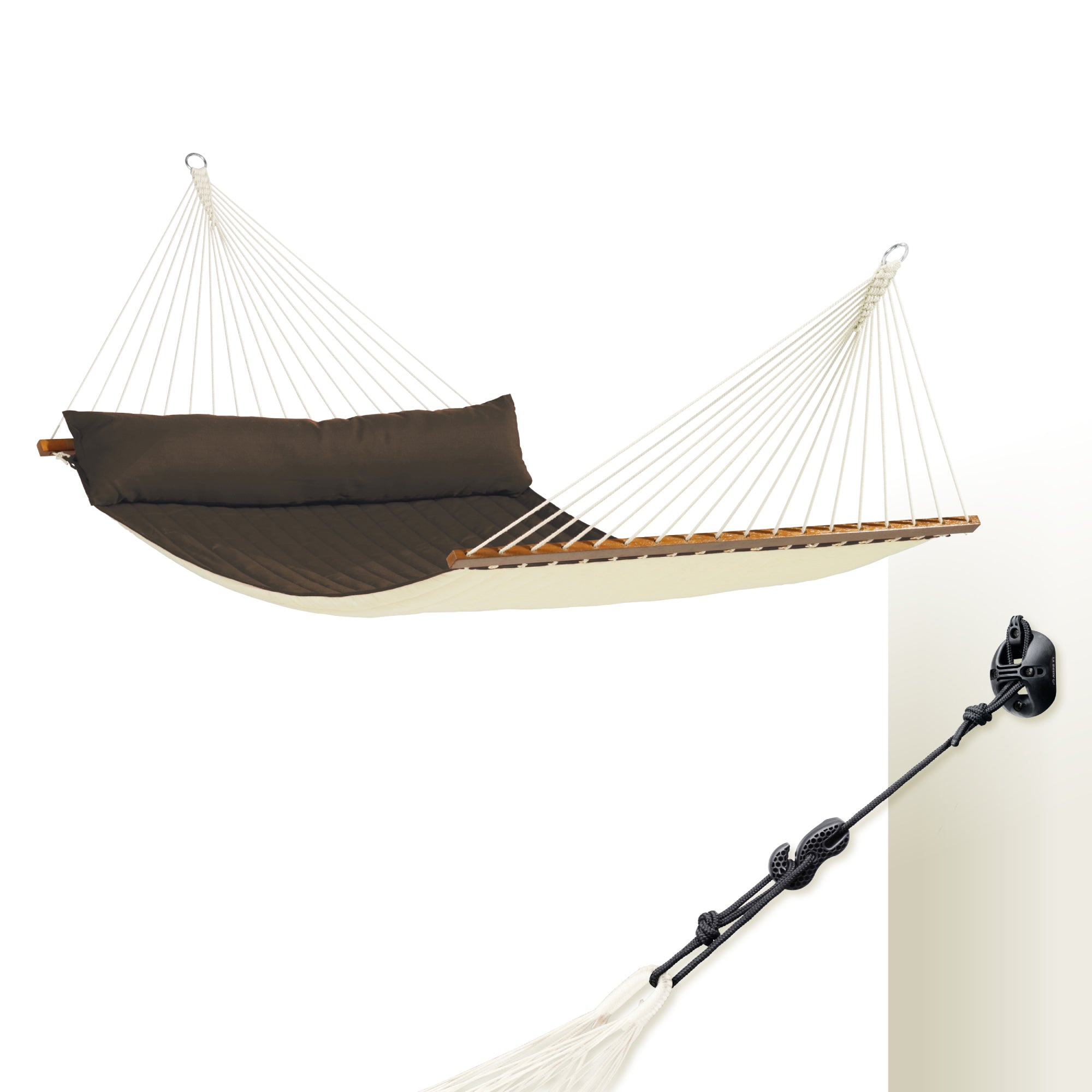LA SIESTA Alabama Oversized Hammock Swings for 2 people