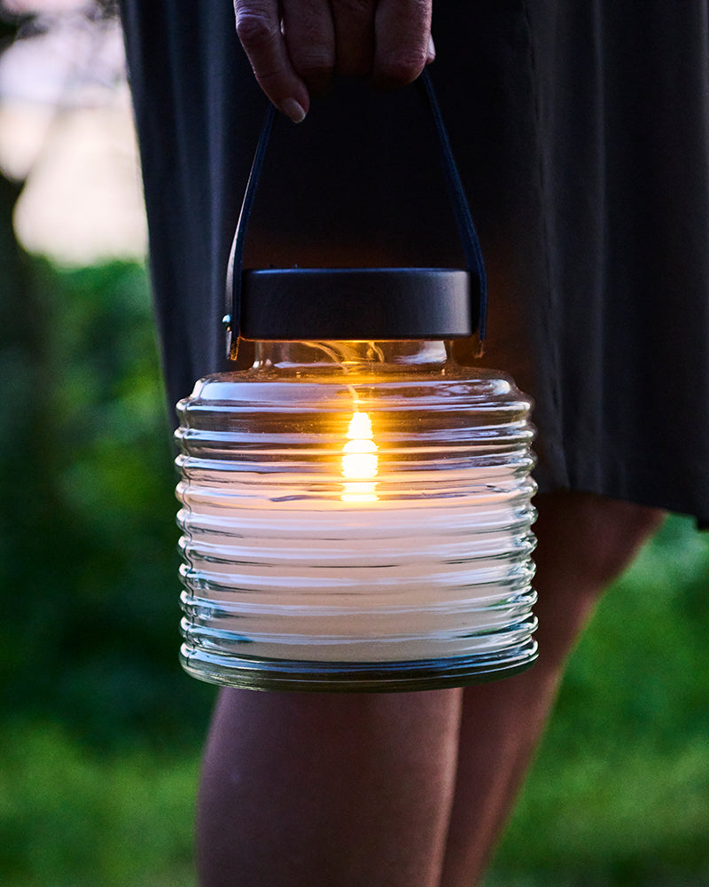 Sirius Aston Solar Jar Lantern (Medium - Ø14 X H 16 cm)