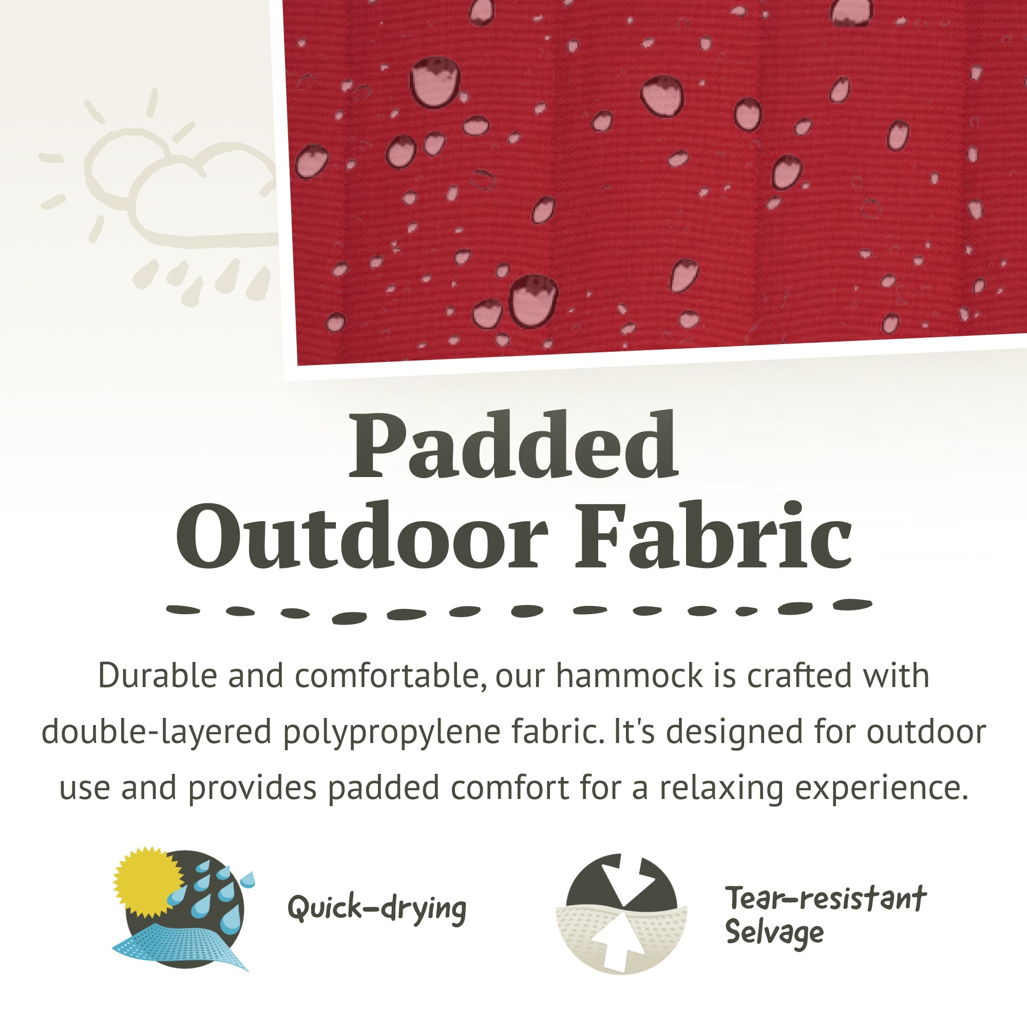 LA SIESTA Alabama Kingsize Hammock with Wooden Stand (Size XL - 140 cm)