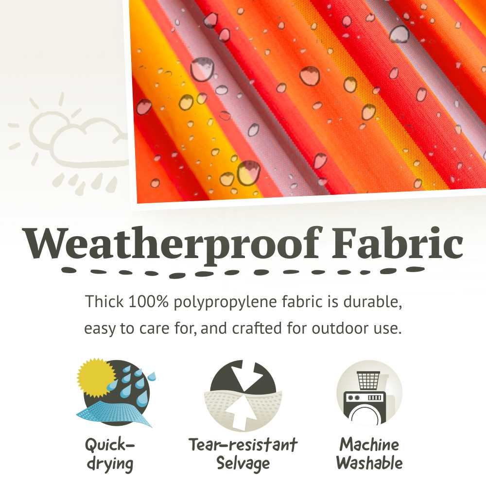 LA SIESTA Brisa classic swing hammock, kingsize (180 cm width) - DesertRiver.shop