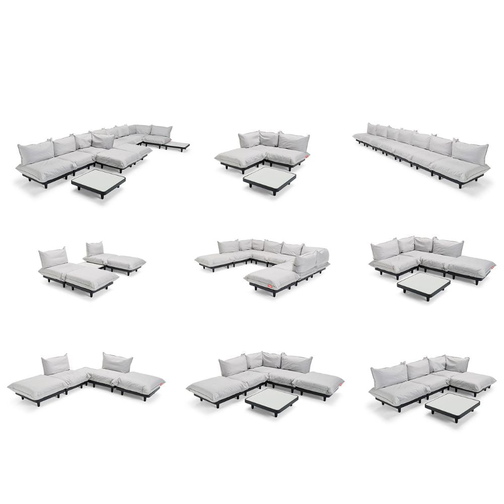 Fatboy Paletti 3-Seater Outdoor Sofa with Footstool (Sahara)