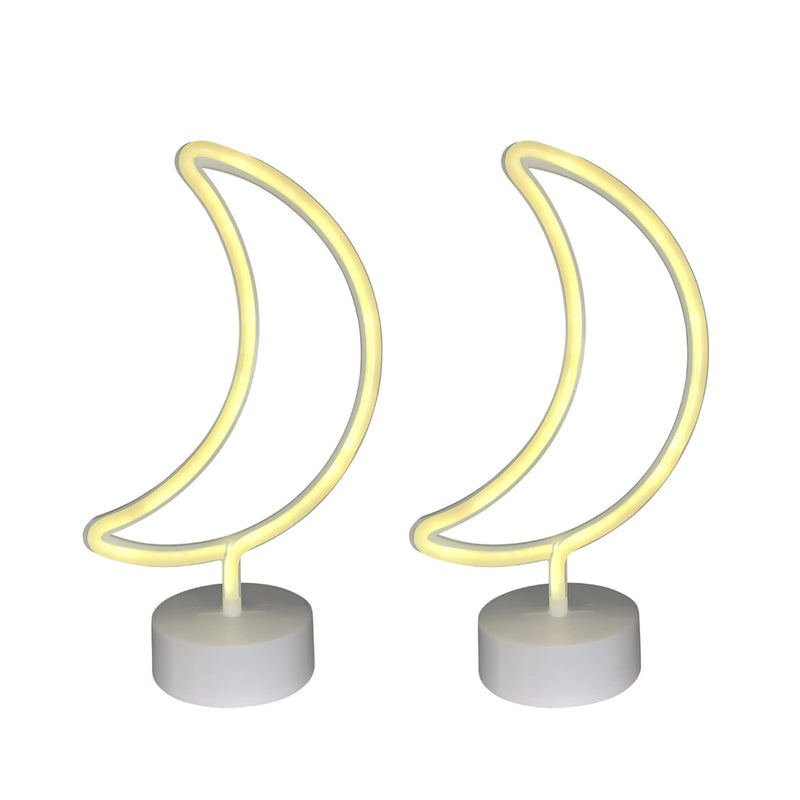 Moon Neon Lights