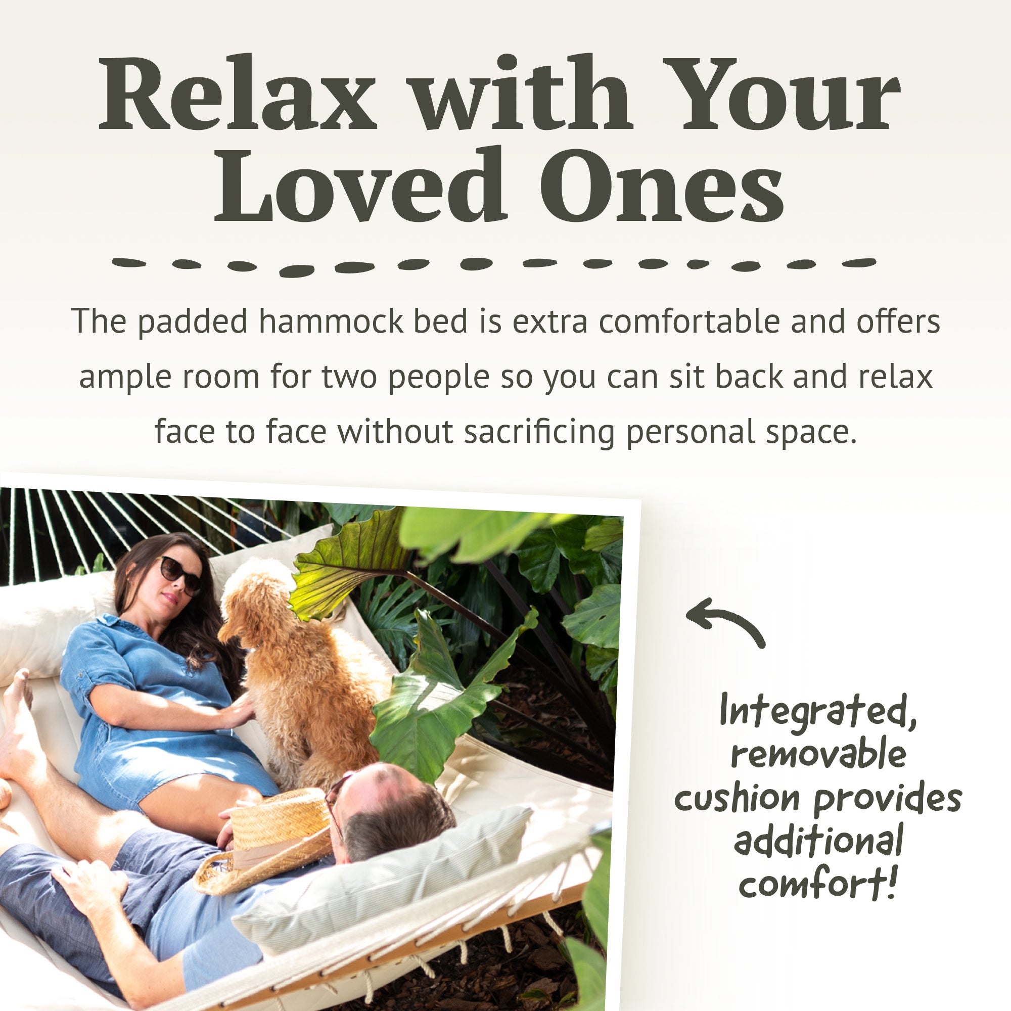 LA SIESTA Alabama Kingsize Hammock with Wooden Stand (Size XL - 140 cm)