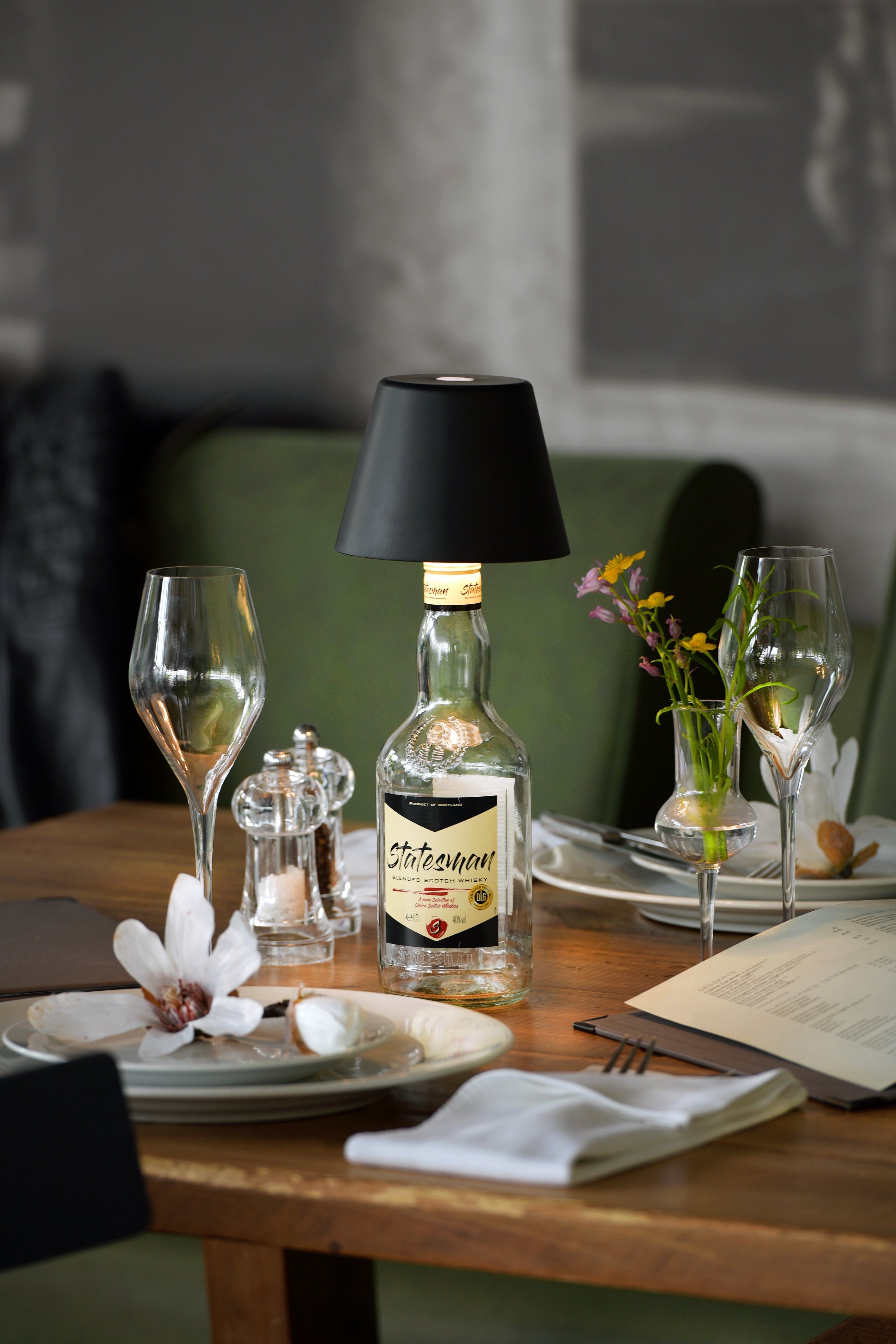 Sompex Top 2.0 Table Lamp is a Rechargeable LED light with Programmable RGBW 