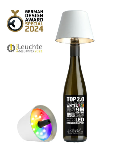 Sompex Top 2.0 Bottle Table Lamps are Suitable for indoor and outdoor use