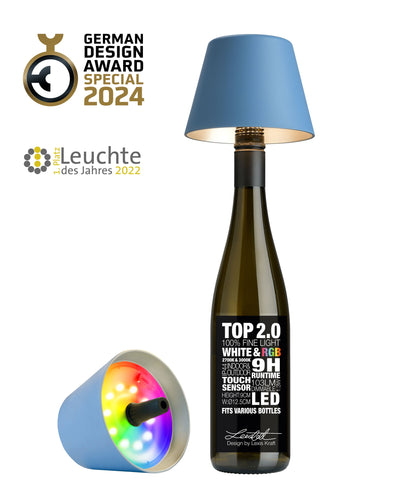 Sompex Top 2.0 Bottle Table Lamps are Suitable for indoor and outdoor use
