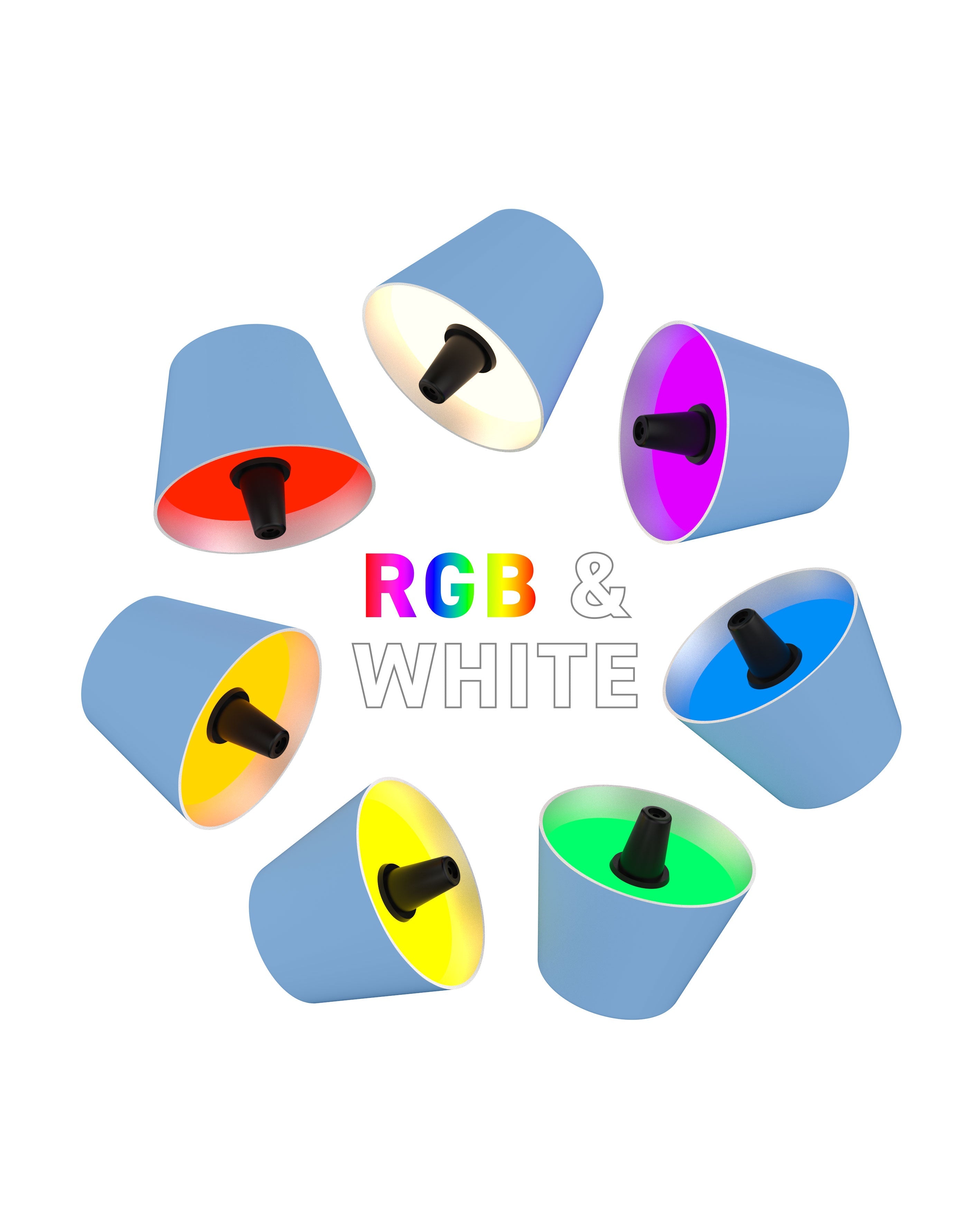 Sompex Top 2.0 Table Lamp with Warm White LED lights