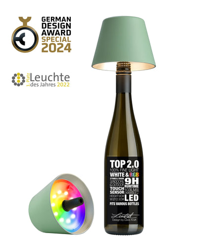 Sompex Top 2.0 Bottle Table Lamps are Suitable for indoor and outdoor use