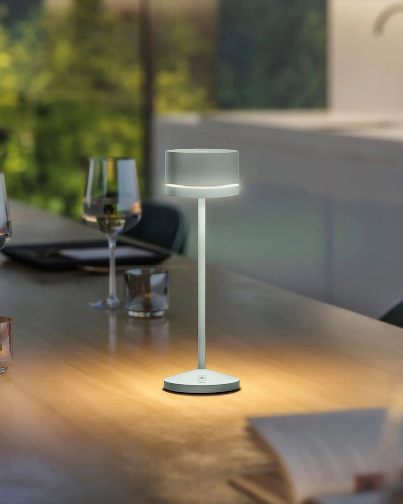 Leonardo Monza Rechargeable table lamp (H23.5 cm)