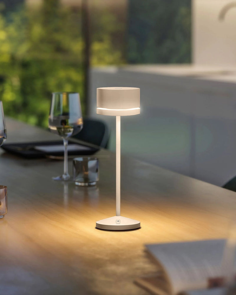 Leonardo Monza Rechargeable table lamp (H23.5 cm)