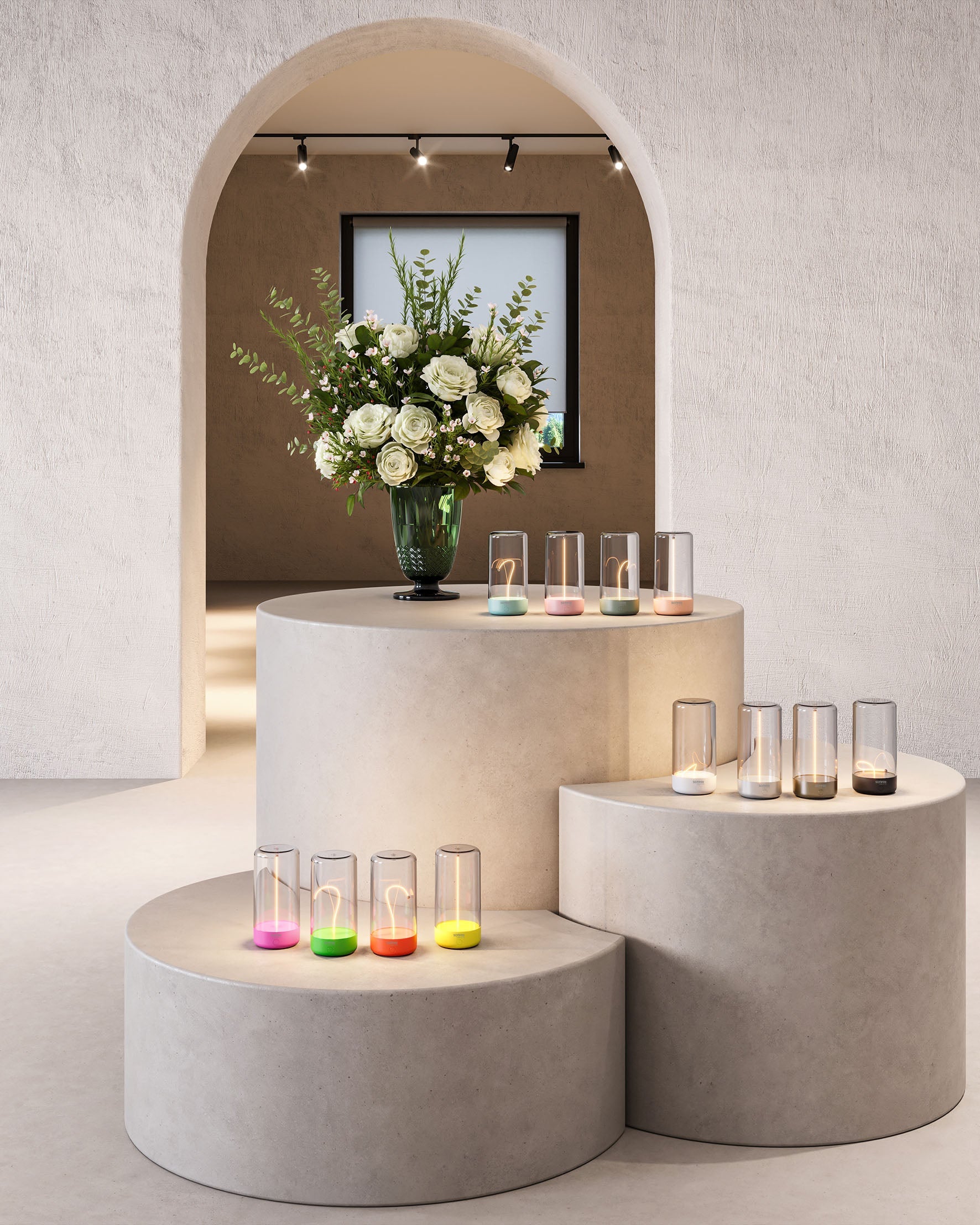 Sompex Pulse Rechargeable Table Lamp (H 14.5 cm)