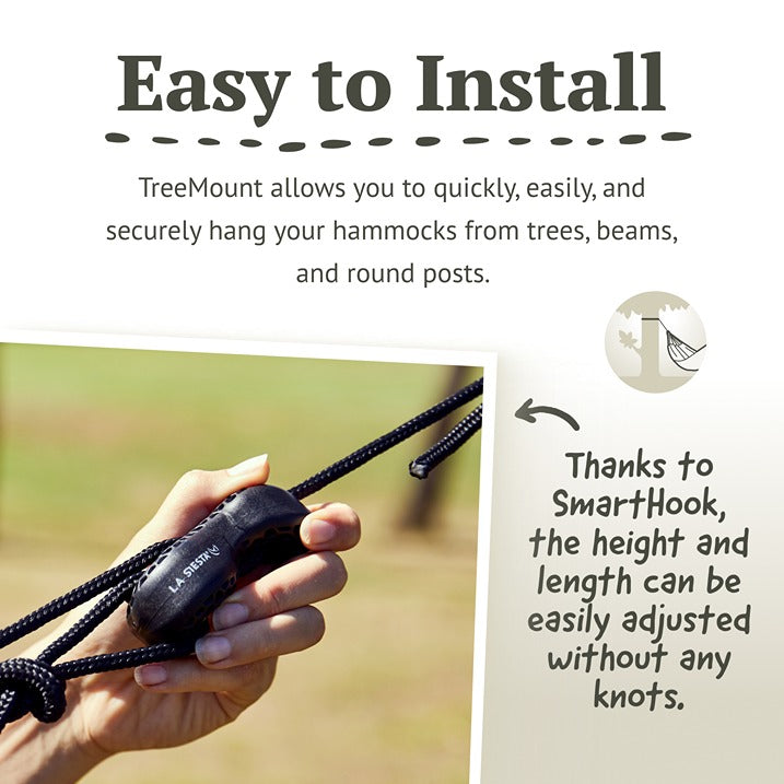 LA SIESTA Brisa classic swing hammock, kingsize (180 cm width) - DesertRiver.shop