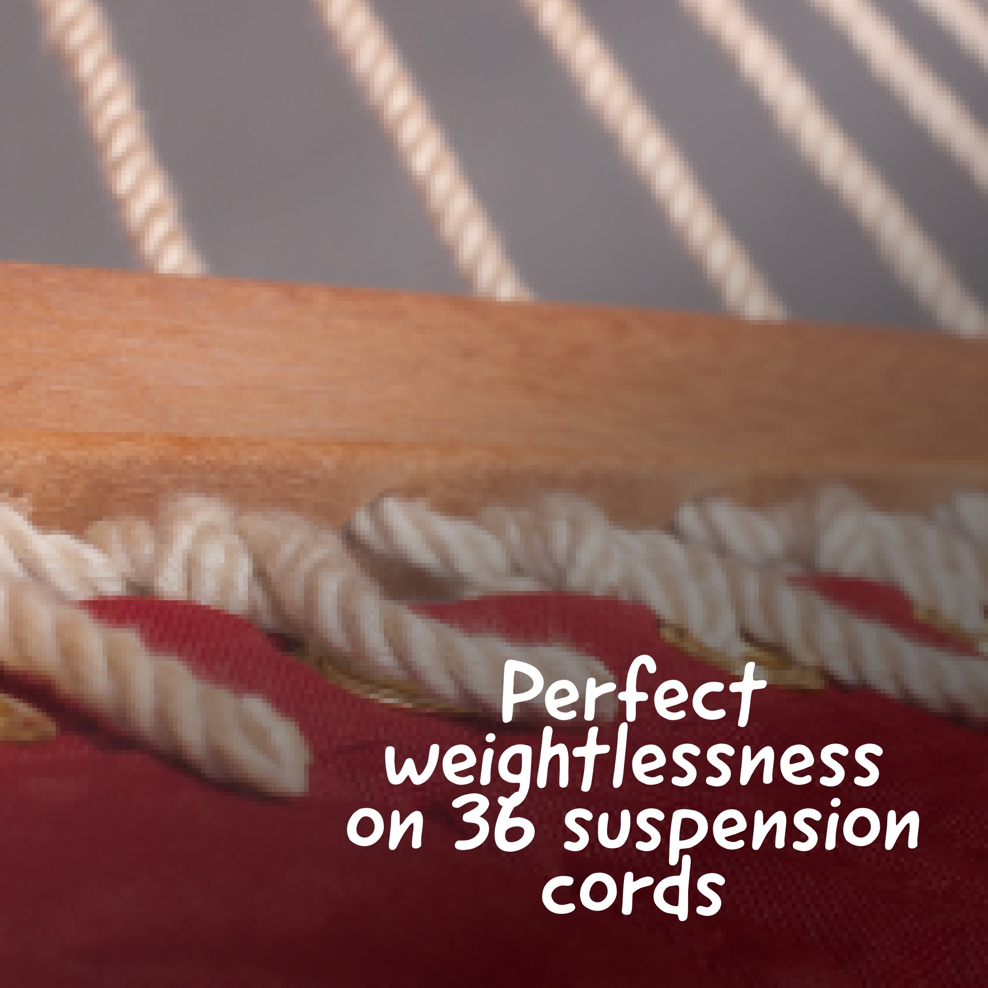 LA SIESTA Alabama Oversized Hammock Swings for 2 people