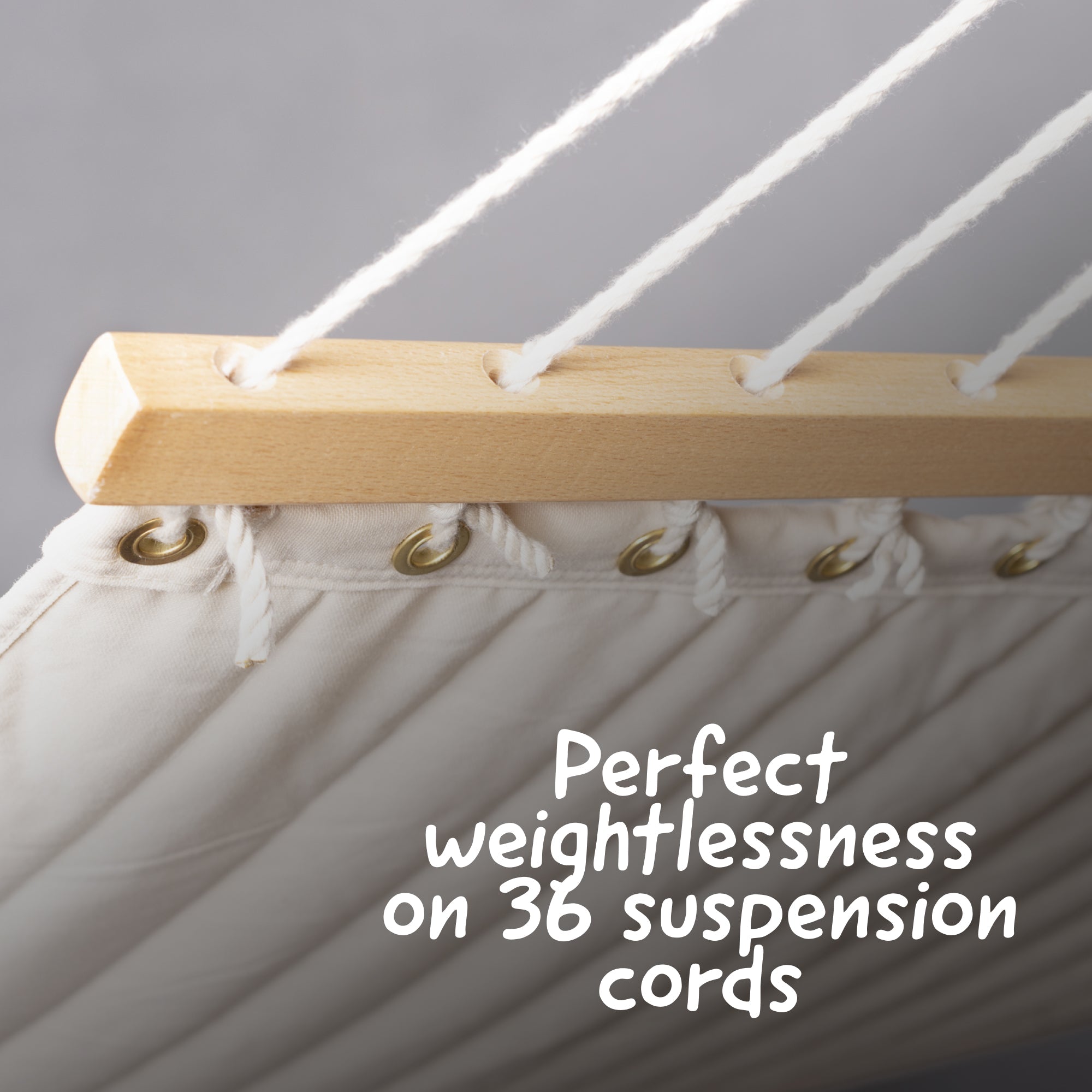 LA SIESTA Alabama Kingsize Hammock with Wooden Stand (Size XL - 140 cm)