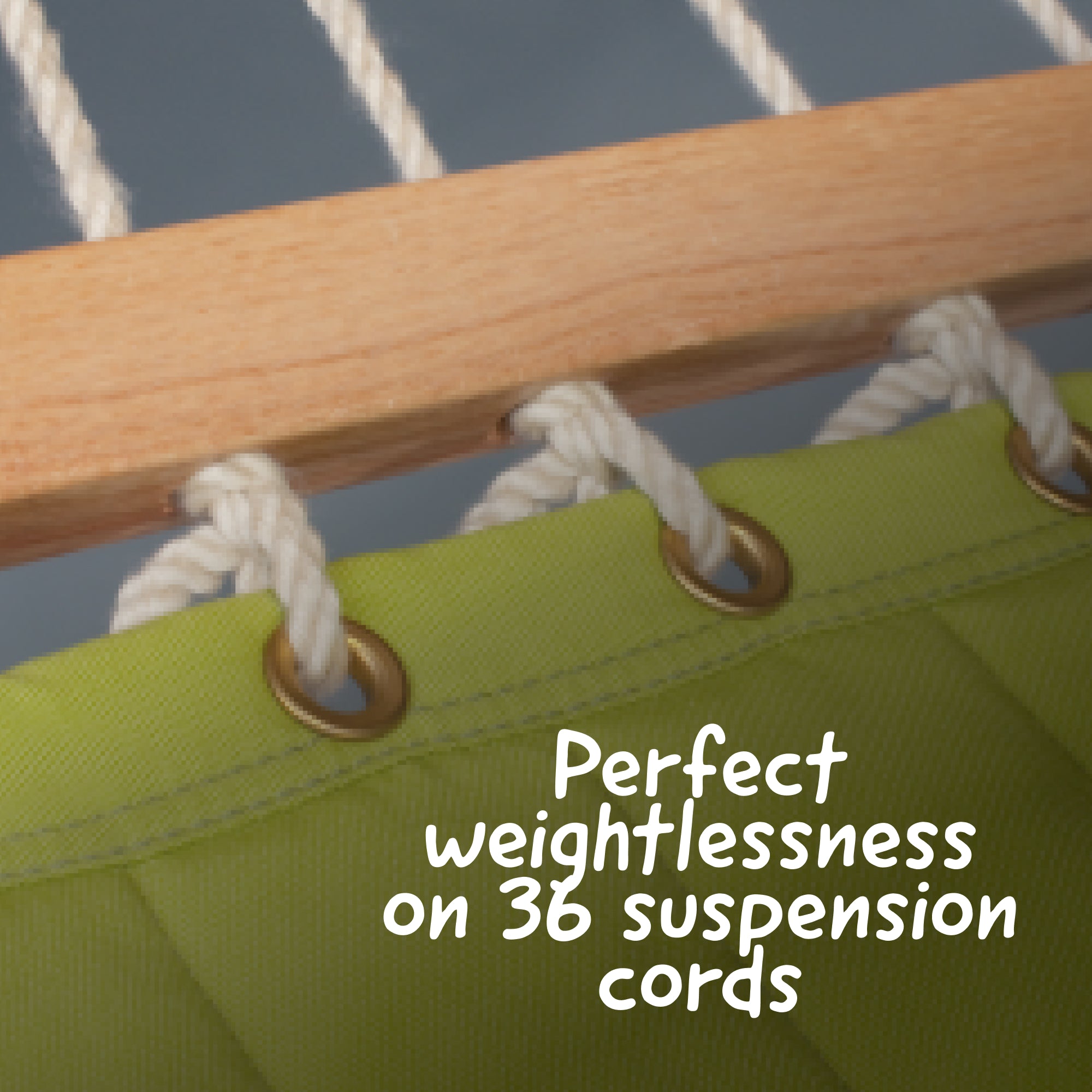 LA SIESTA Alabama Kingsize Hammock Swings are easy to mount 