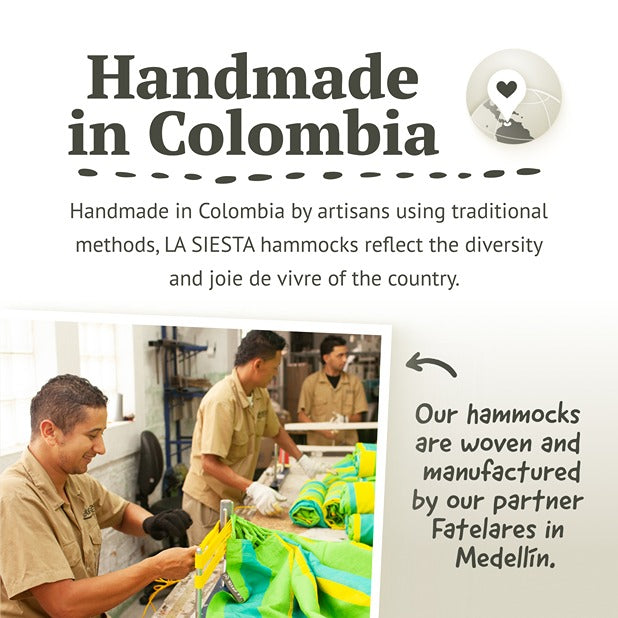 LA SIESTA Brisa classic swing hammock, kingsize (180 cm width) - DesertRiver.shop