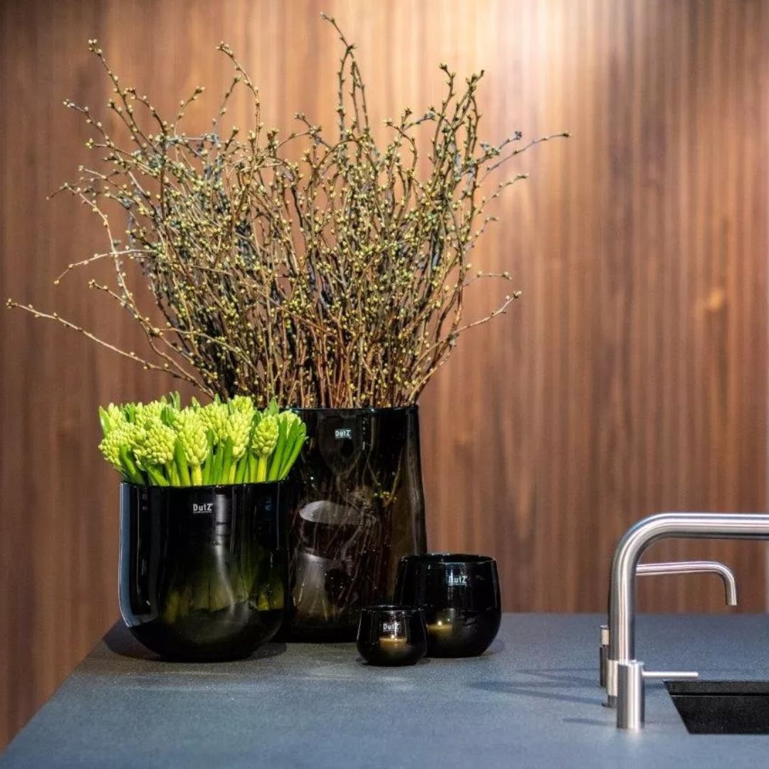 Dutz Pot Candle Holder Glass