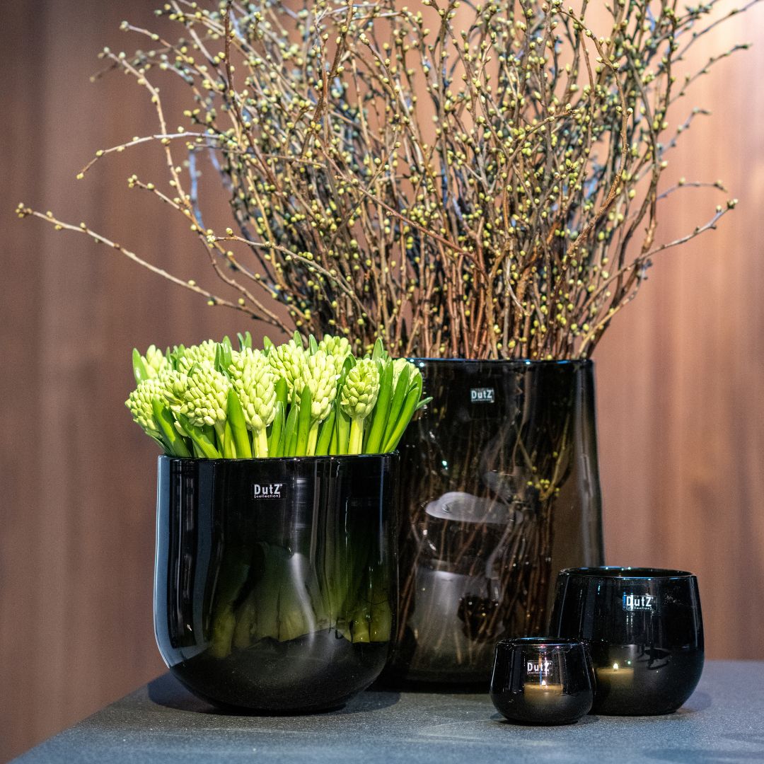 Dutz Pot Candle Holder Glass