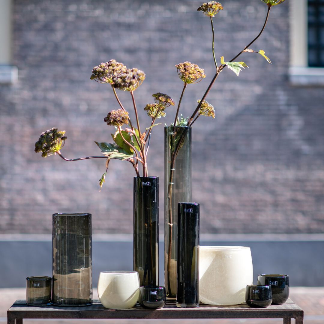 Dutz Pot Candle Holder Glass