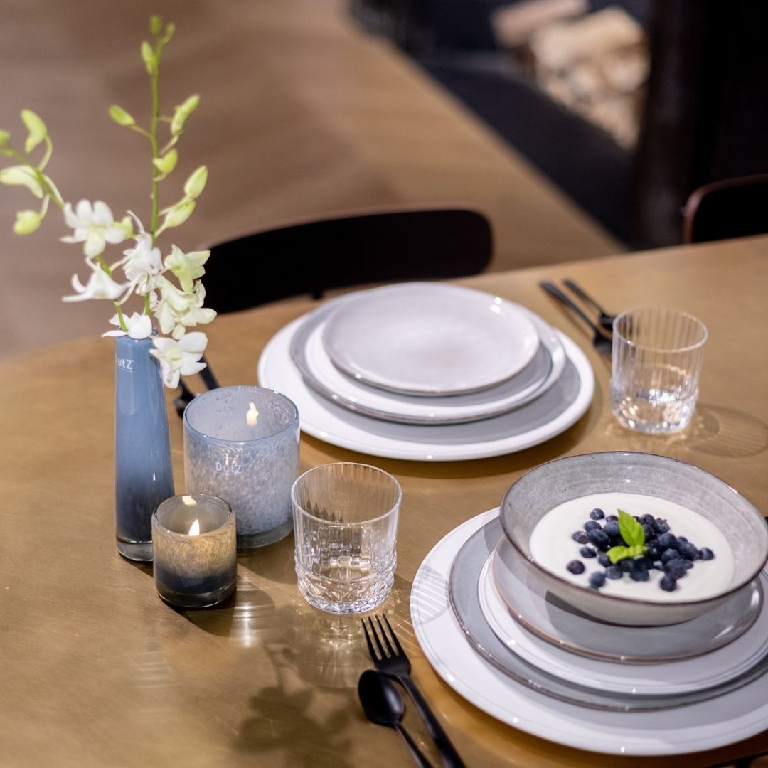 Dutz Votive Candle Holder Glass