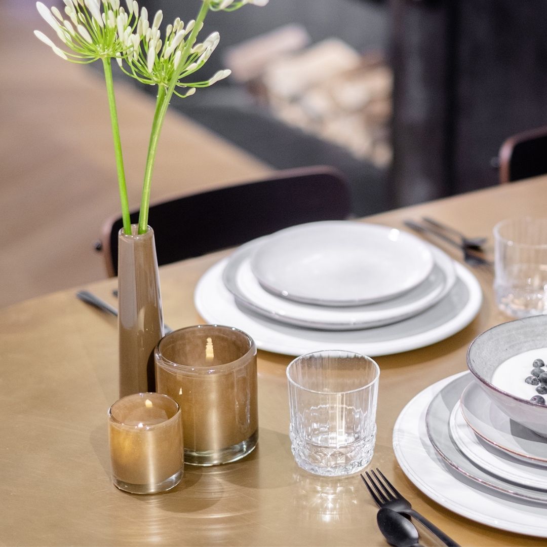 Dutz Votive Candle Holder Glass