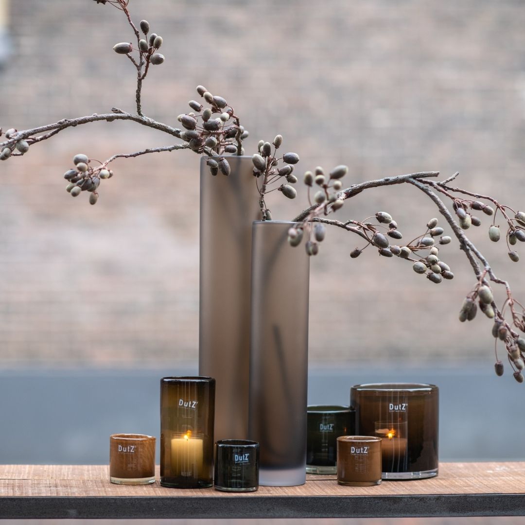 Dutz Votive Candle Holder Glass