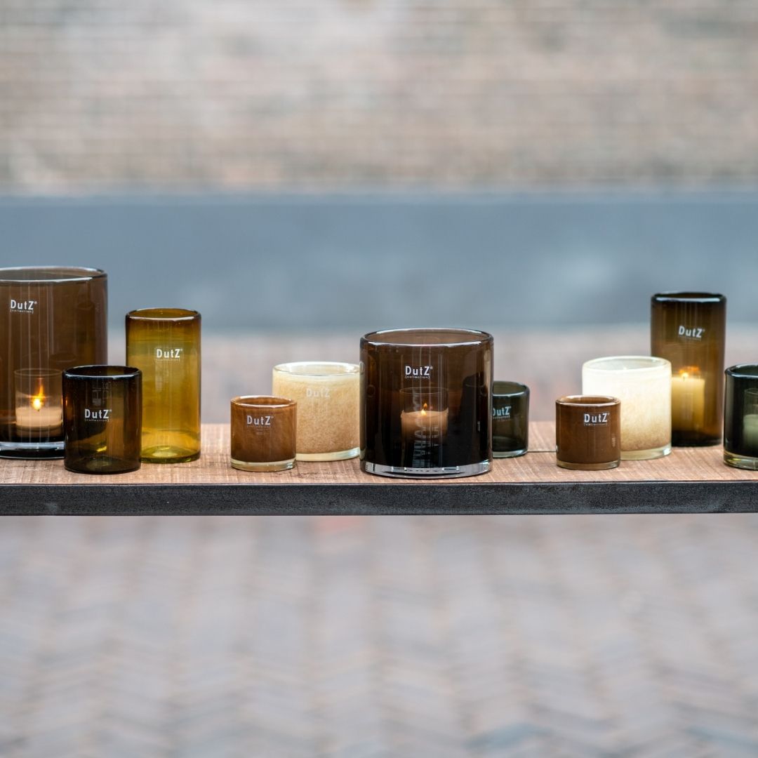 Dutz Votive Candle Holder Glass