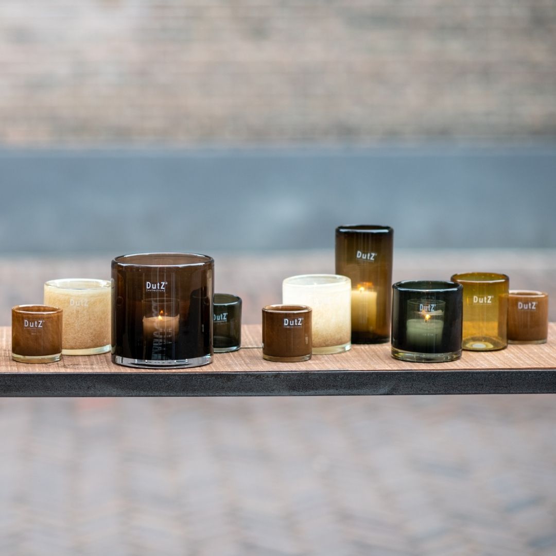 Dutz Votive Candle Holder Glass