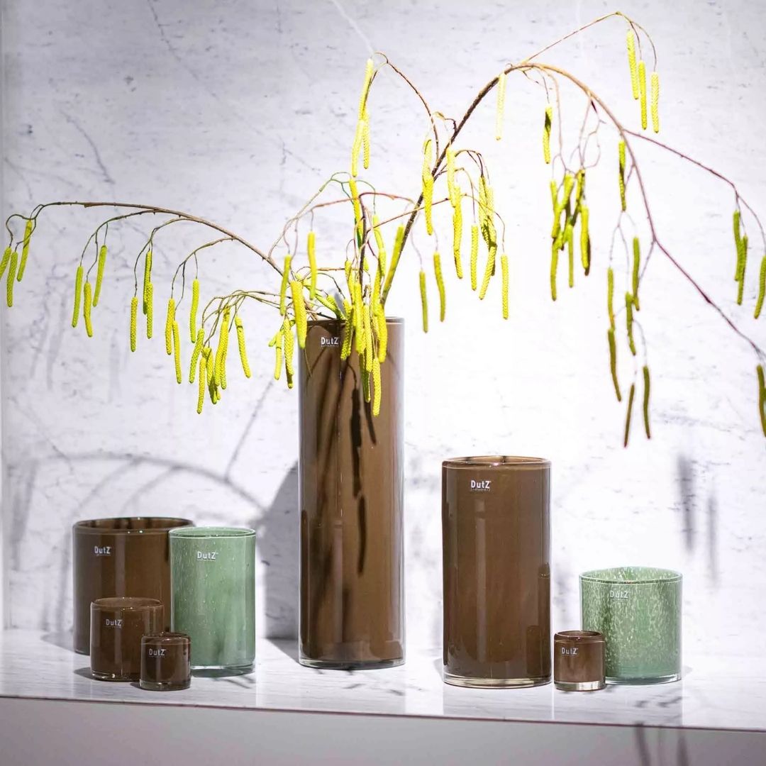 Dutz Votive Candle Holder Glass