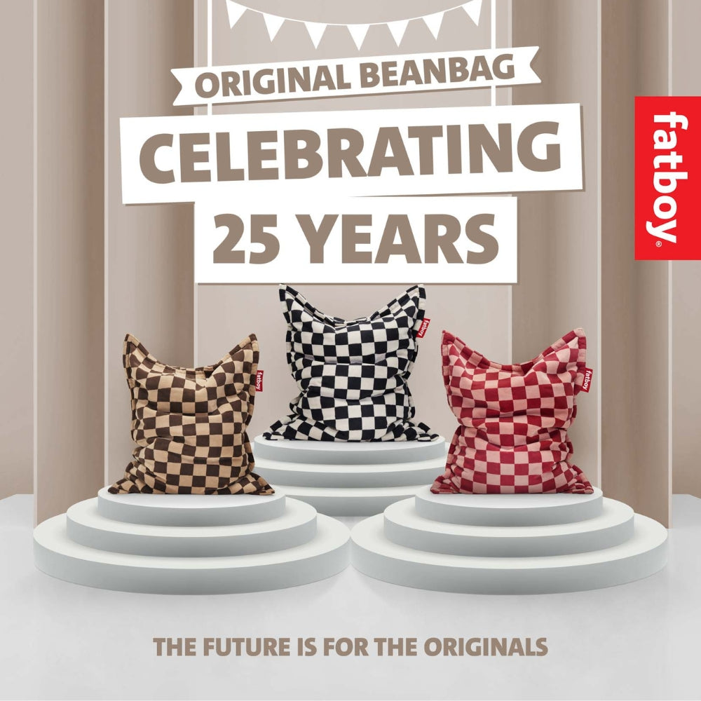 Fatboy Original Slim Teddy Bean Bag (Chess)