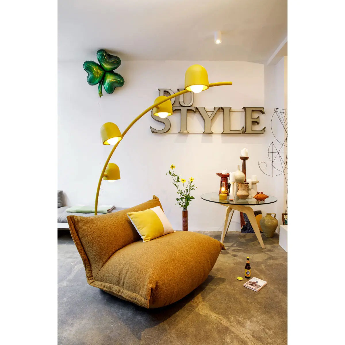 Fatboy BonBaron Sherpa lounge chair has an adjustable backrest