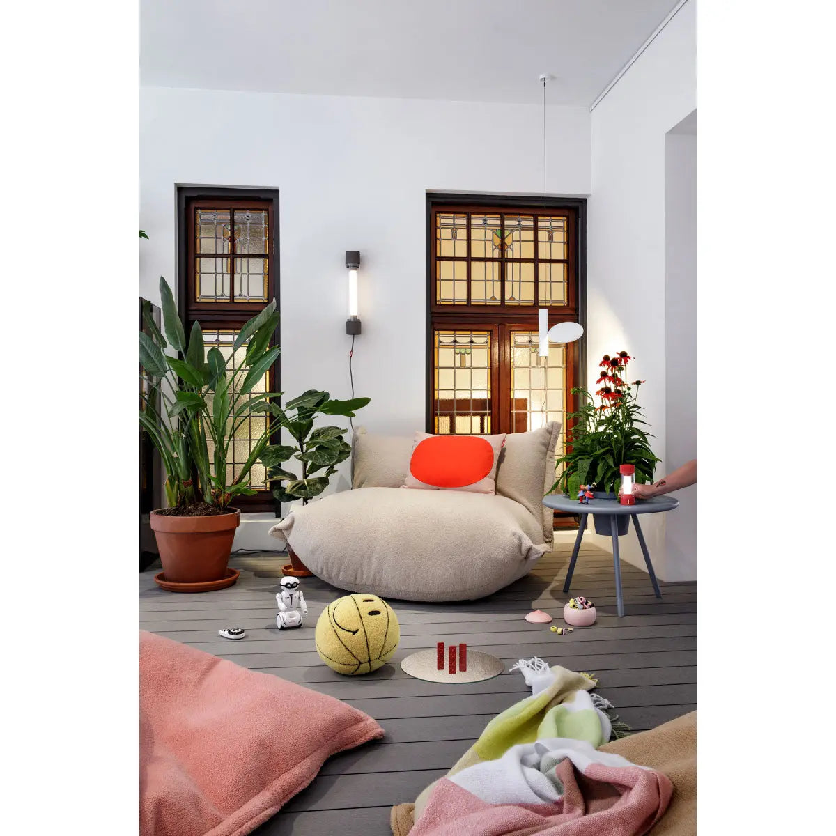 Fatboy BonBaron Sherpa Lounge Chair for Living Room