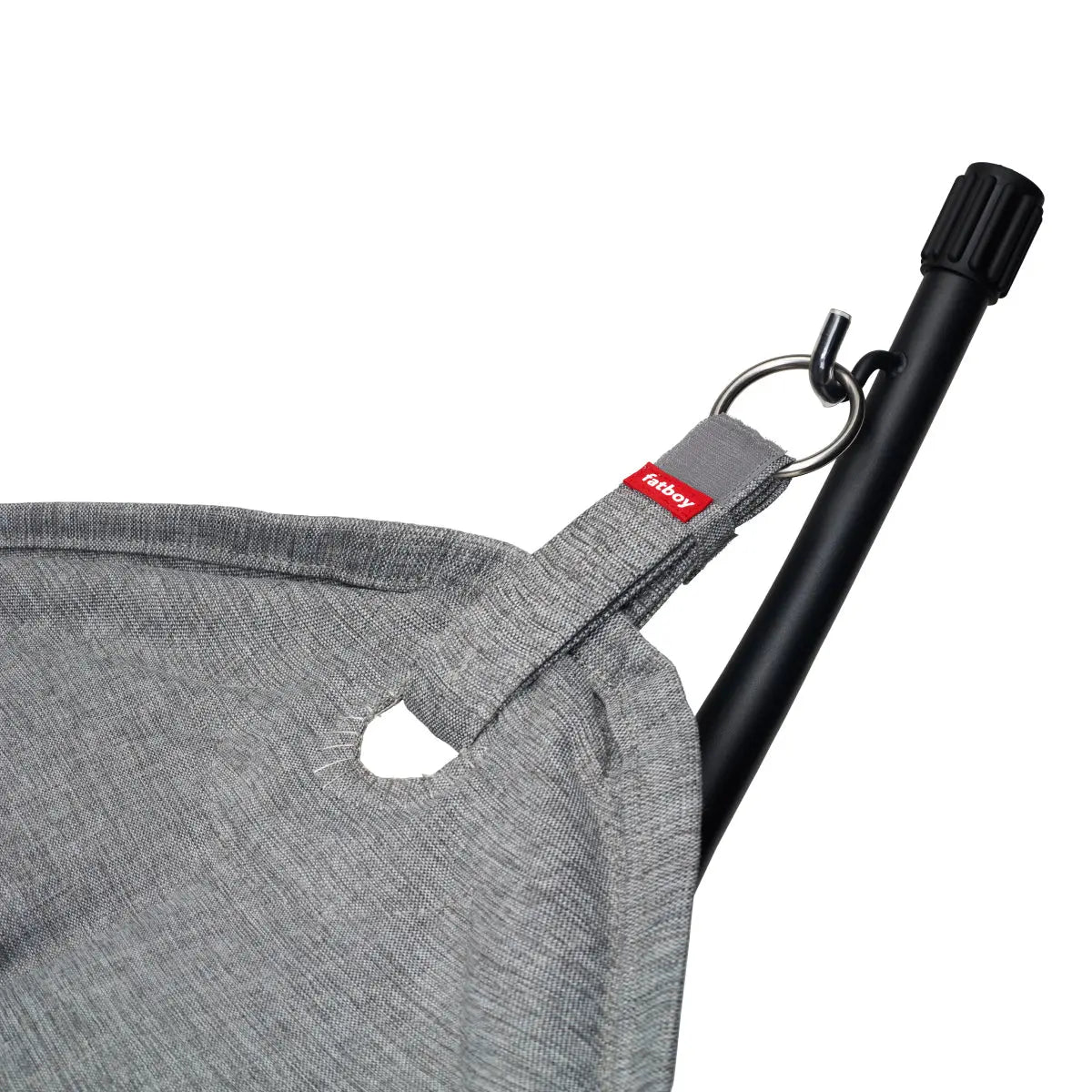 Fatboy Hammock Superb with black frame, rock grey - DesertRiver.shop