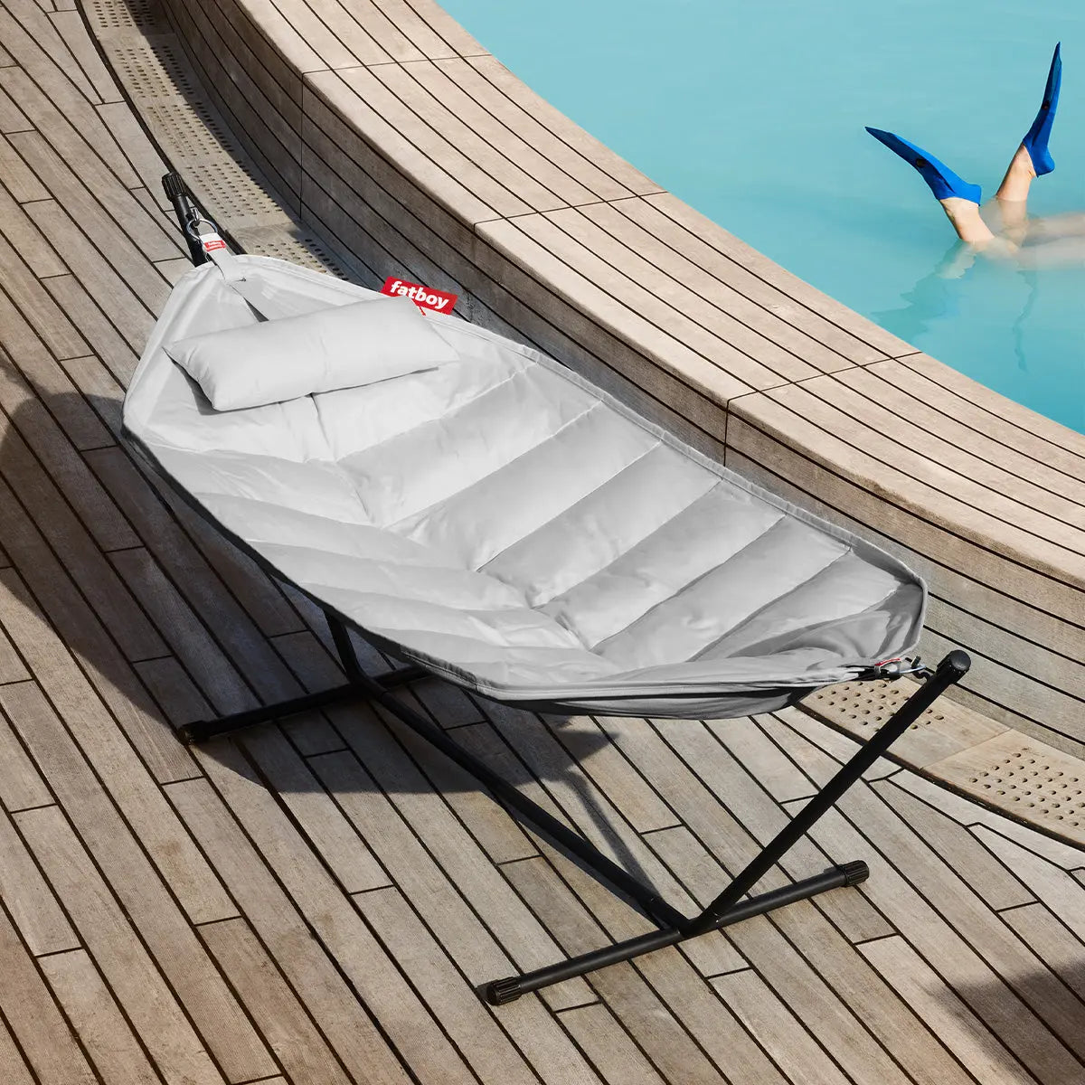 Fatboy Hammock and Stand - Rock Grey