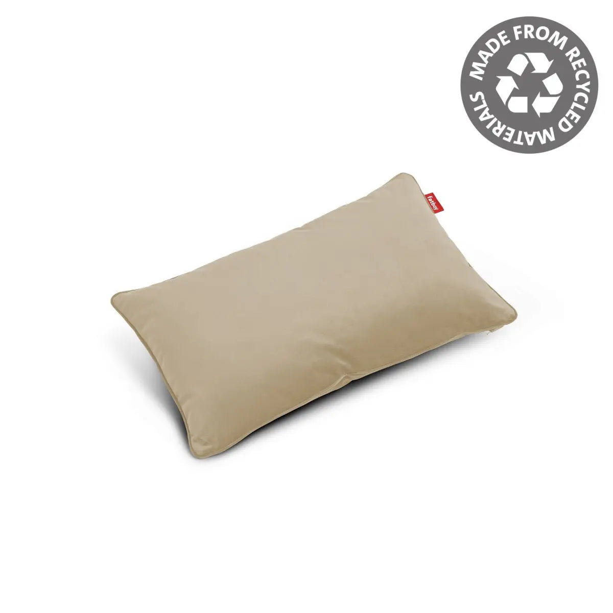 Fatboy King throw pillow, recycled velvet - DesertRiver.shop