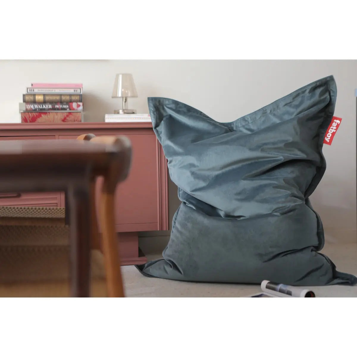 Fatboy Original Slim Velvet bean bag - DesertRiver.shop