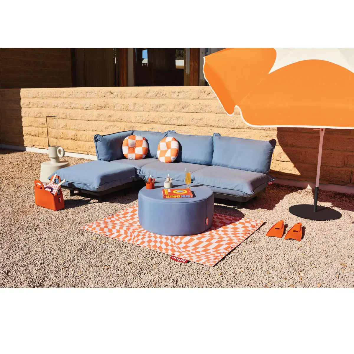 Fatboy Pfffh round ottoman - DesertRiver.shop