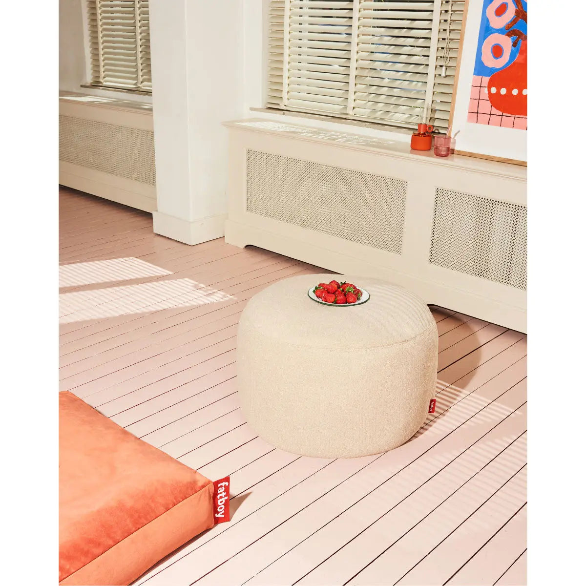 Fatboy Point Pouf Sherpa, large pouffe - DesertRiver.shop