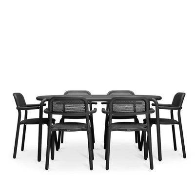Fatboy Toni 6-seat dining table and chair set - DesertRiver.shop