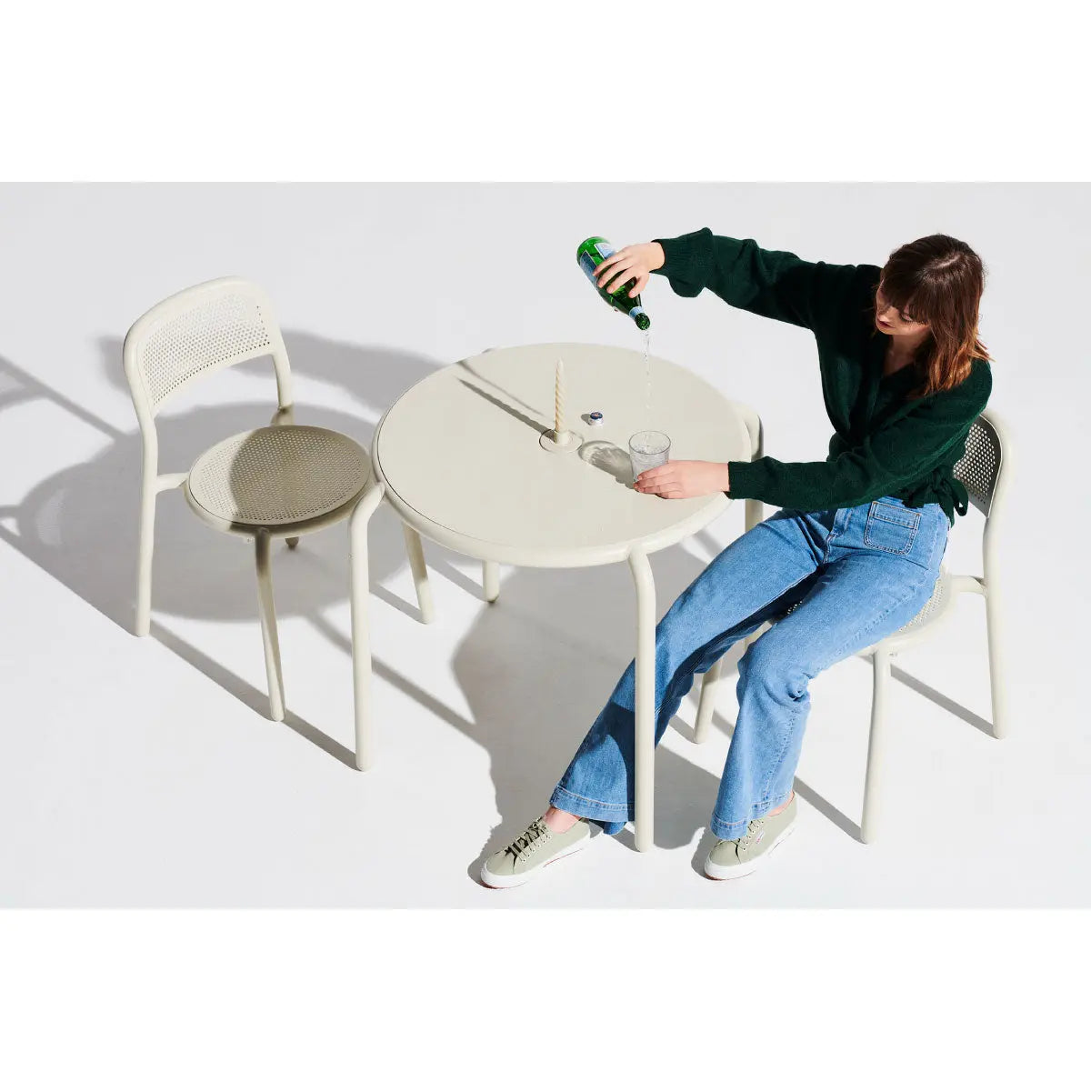 Fatboy Toni Bistro 2-seat dining table and chair set - DesertRiver.shop