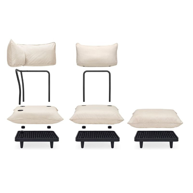 Fatboy Paletti Outdoor Daybed Lounge Set (Sahara)