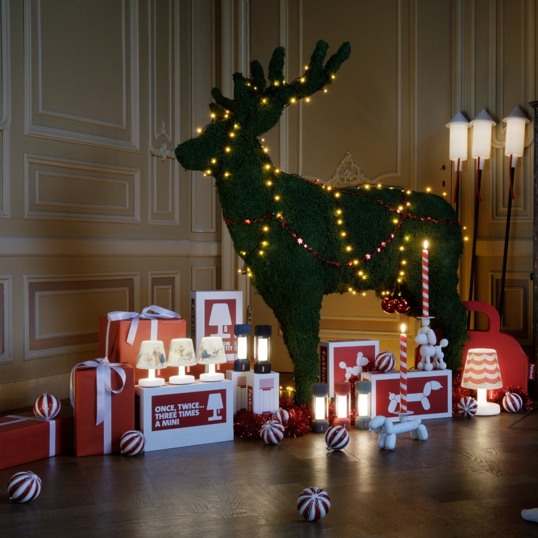 Fatboy Edison the Mini Rechargeable Table Lamp (Set of 3) - 1 SET FREE LAMPSHADES