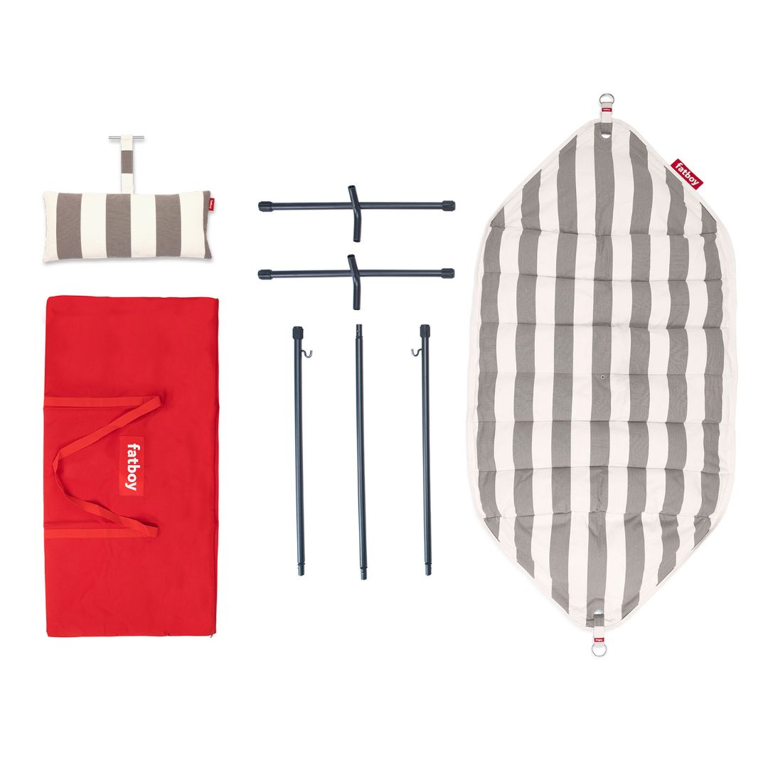 Fatboy Headdemock Superb Hammock with Stand (Stripe Cacao)