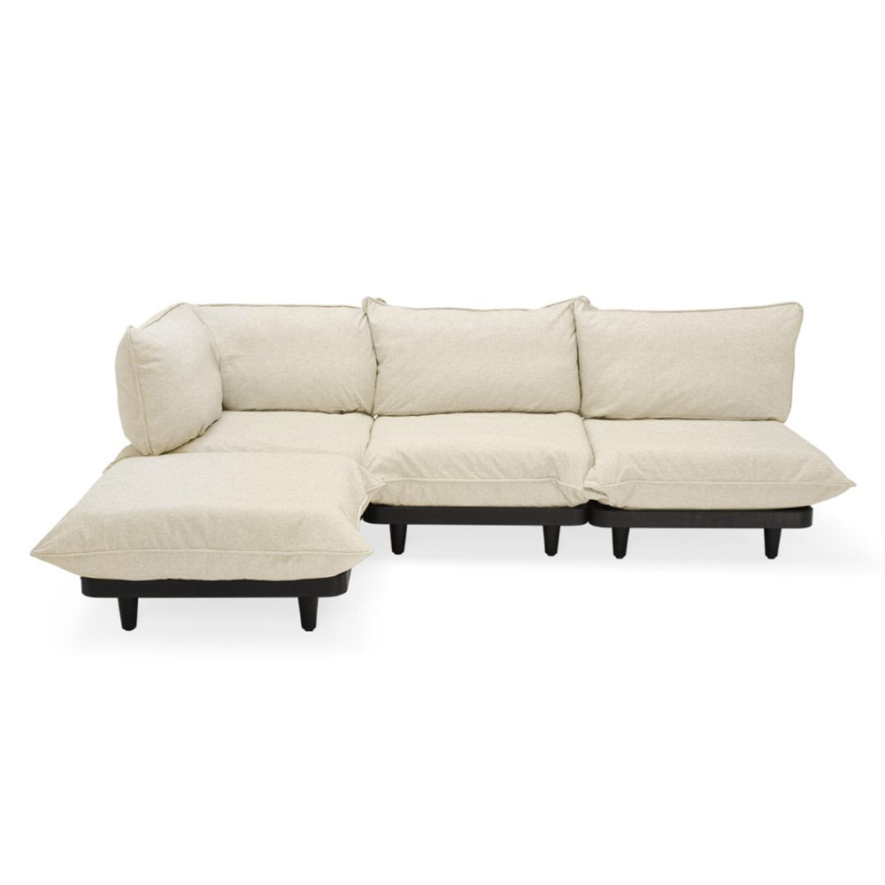 Fatboy Paletti 3-Seater Outdoor Sofa with Footstool (Sahara)