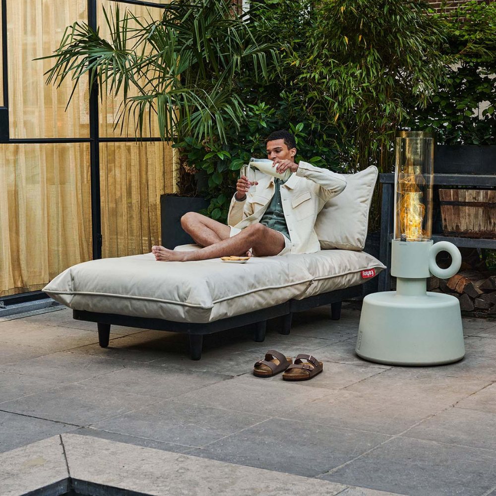 Fatboy Paletti 3-Seater Outdoor Sofa with Footstool (Sahara)