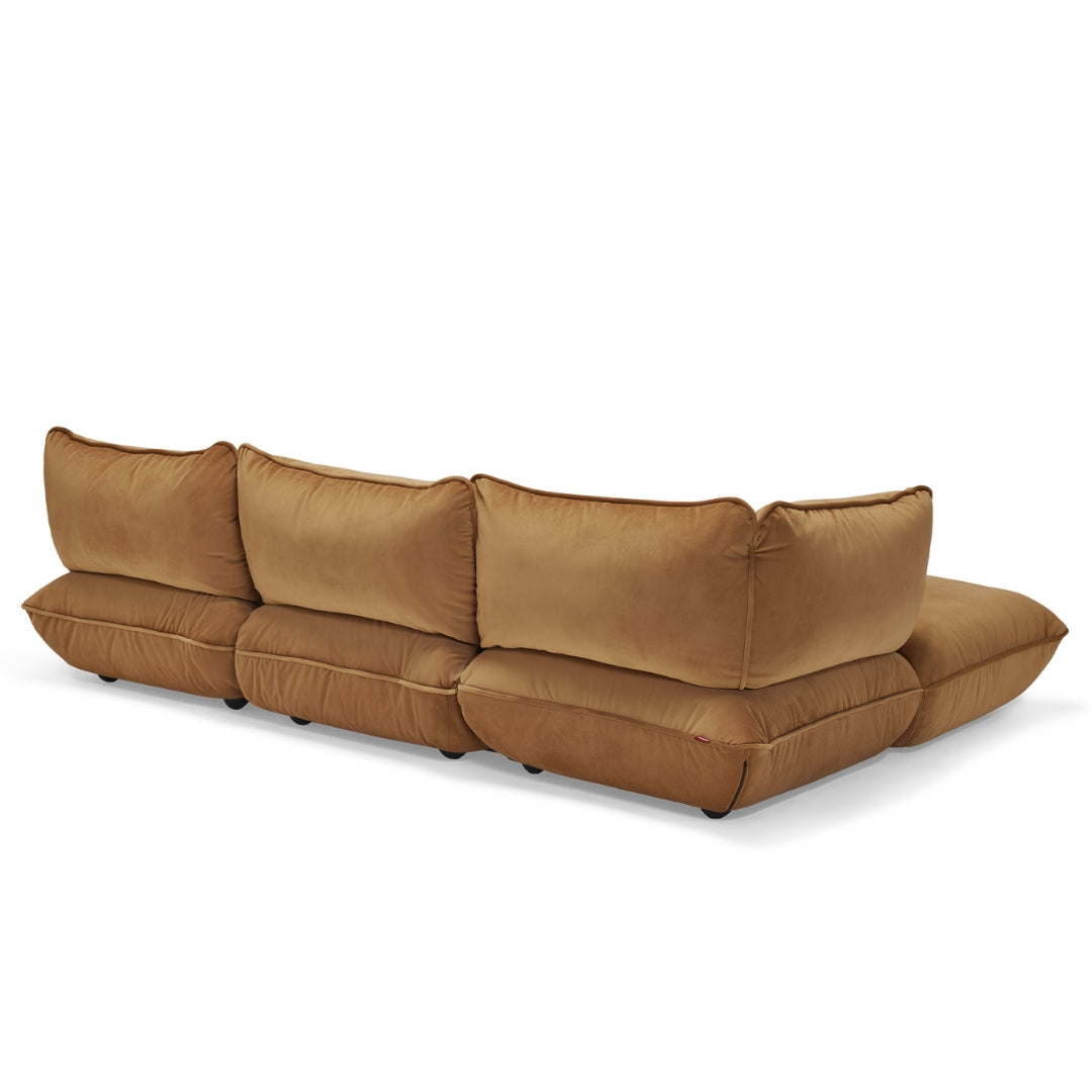 Fatboy Sumo Velvet Recycled L-Shape Sofa Set - 40% OFF