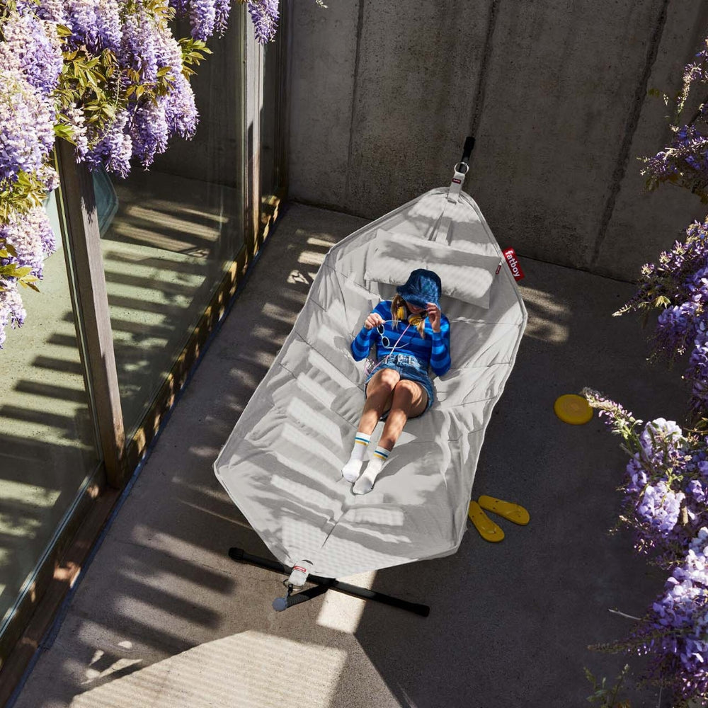 Fatboy Hammock Swing and Stand with Pillow - Rock Grey